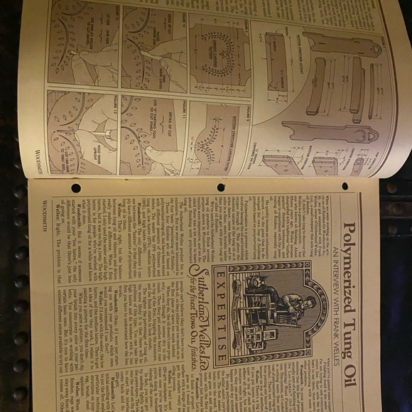 🎉5/$10🎉 Woodsmith magazine no 32 March / April 1984 blanket chest , quilt rack - Picture 6 of 9